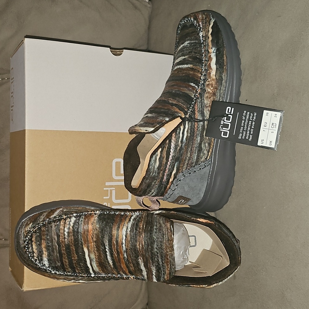 NWT Denny Tie Dye Hey Dude %
